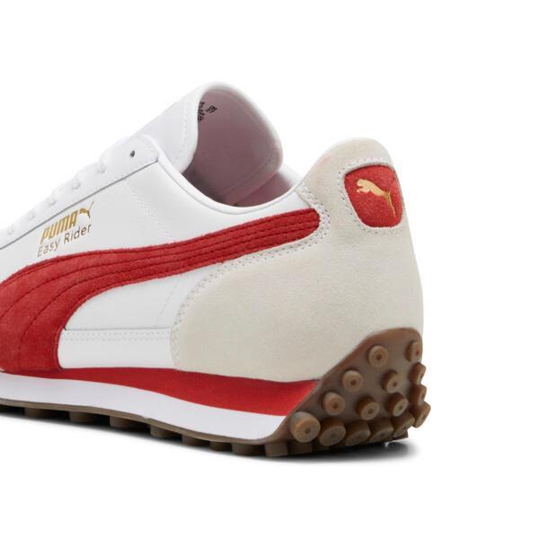 PUMA Easy Rider Mix Men's Sneakers in White/Club Red Product Image