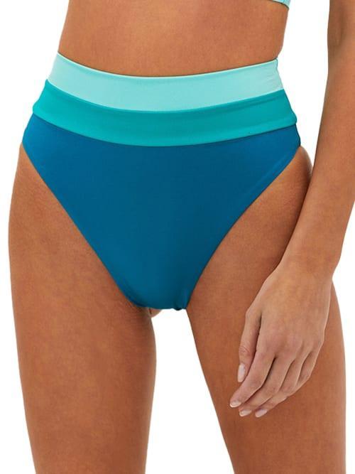 Womens Heidi Colorblocked Bikini Bottom Product Image