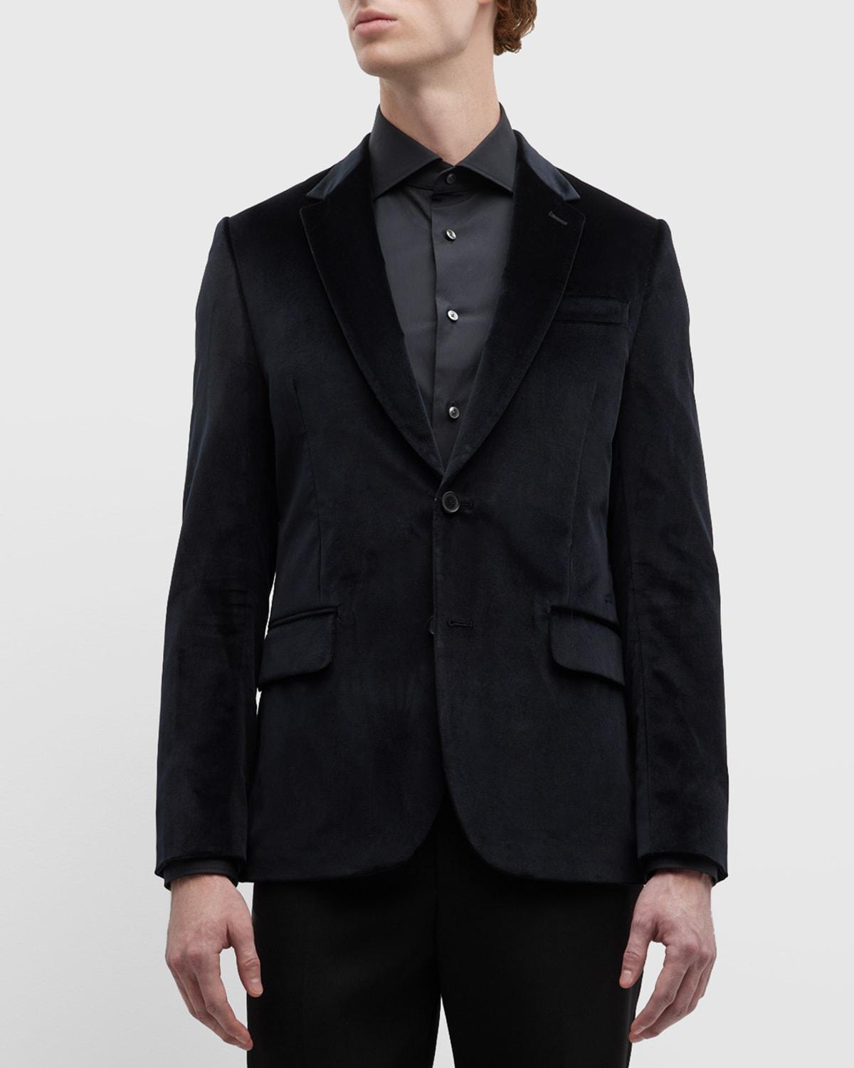 Mens Velvet Tuxedo Jacket Product Image