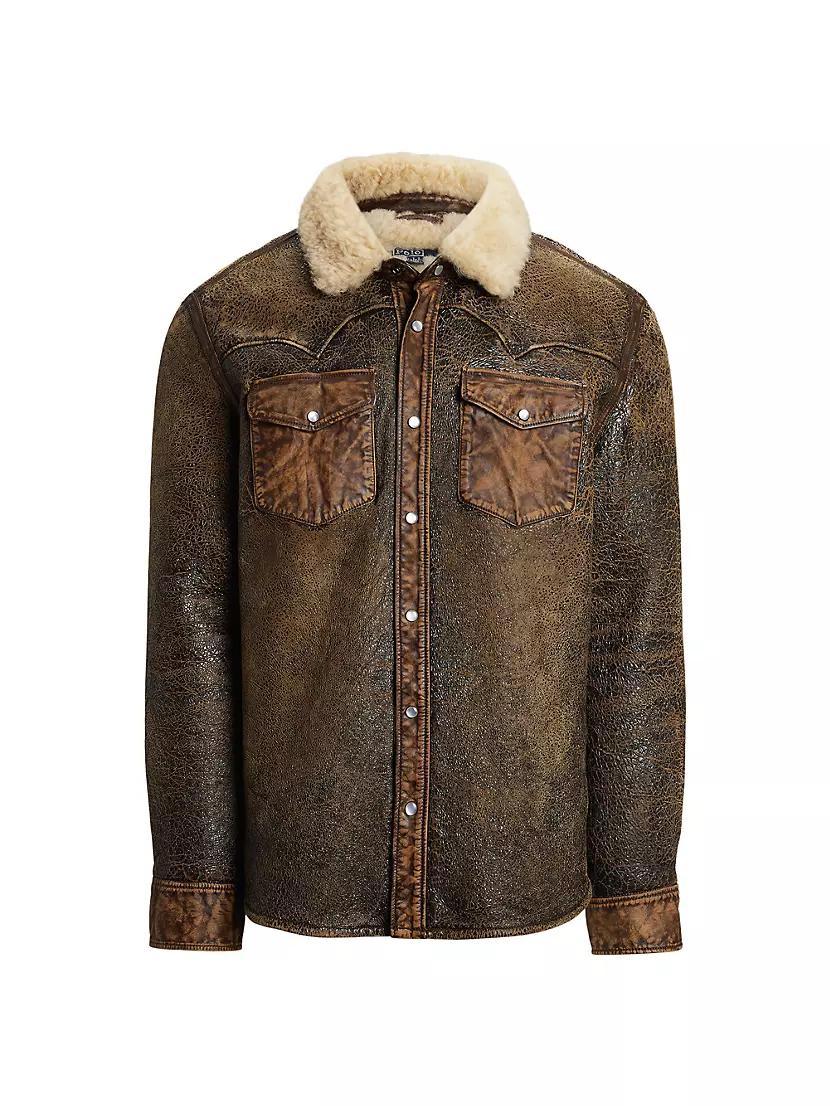 Shearling Western Overshirt product image