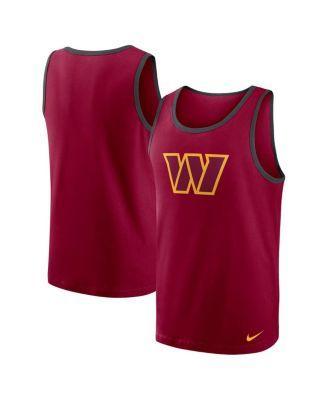 Mens Nike Burgundy Washington Commanders Tri-Blend Tank Top Product Image