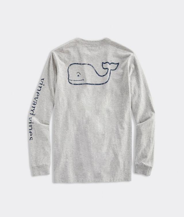 Vintage Whale Long-Sleeve Pocket Tee Product Image