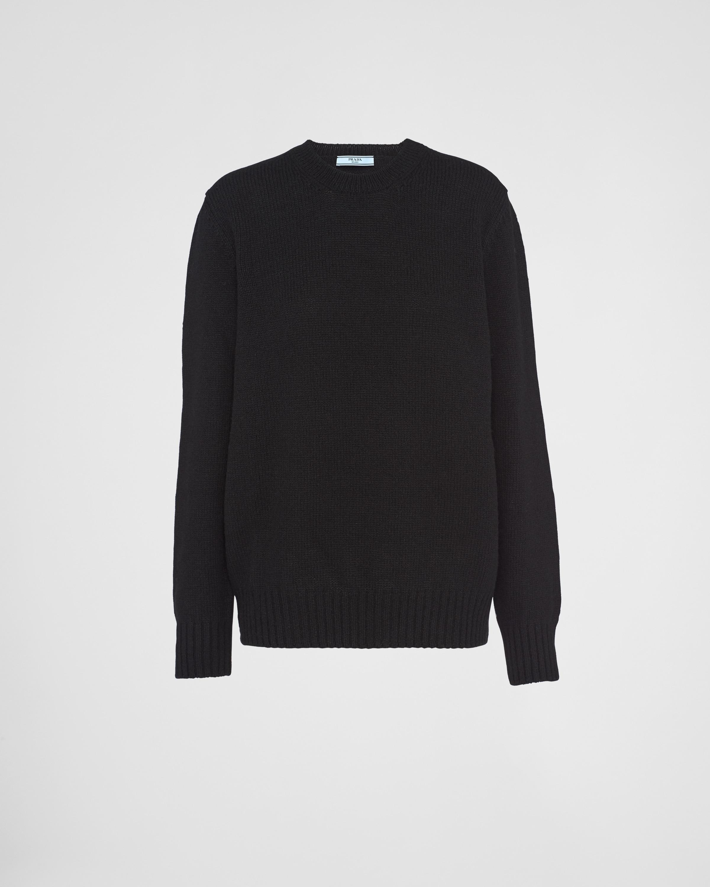 Wool and cashmere crew-neck sweater Product Image