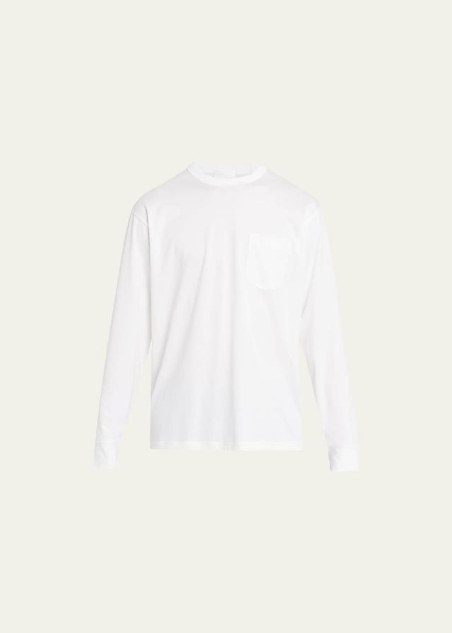 Mens Long Sleeve Pocket T-Shirt Product Image