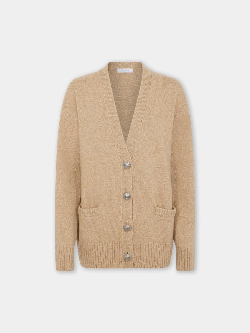 CARDIGAN JACKET IN WOOL AND CASHMERE product image