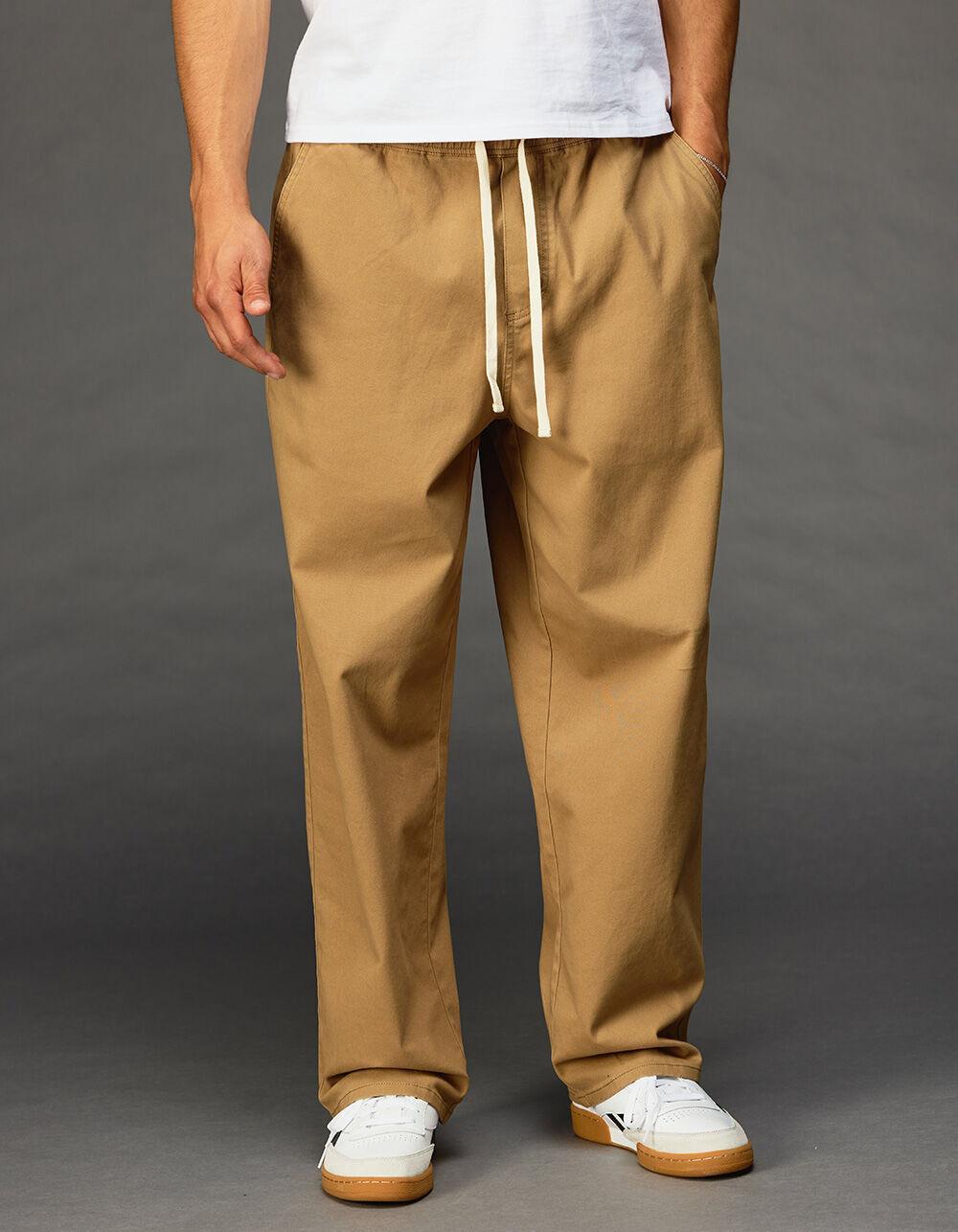 RSQ Mens Straight Twill Pull On Pants Product Image