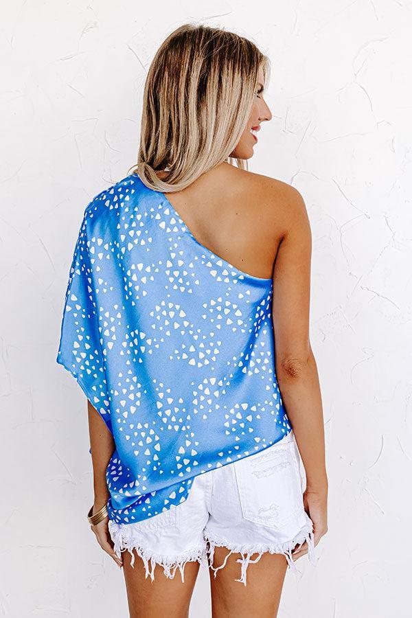 Definitely Dreamy Shift Top In Sky Blue Product Image