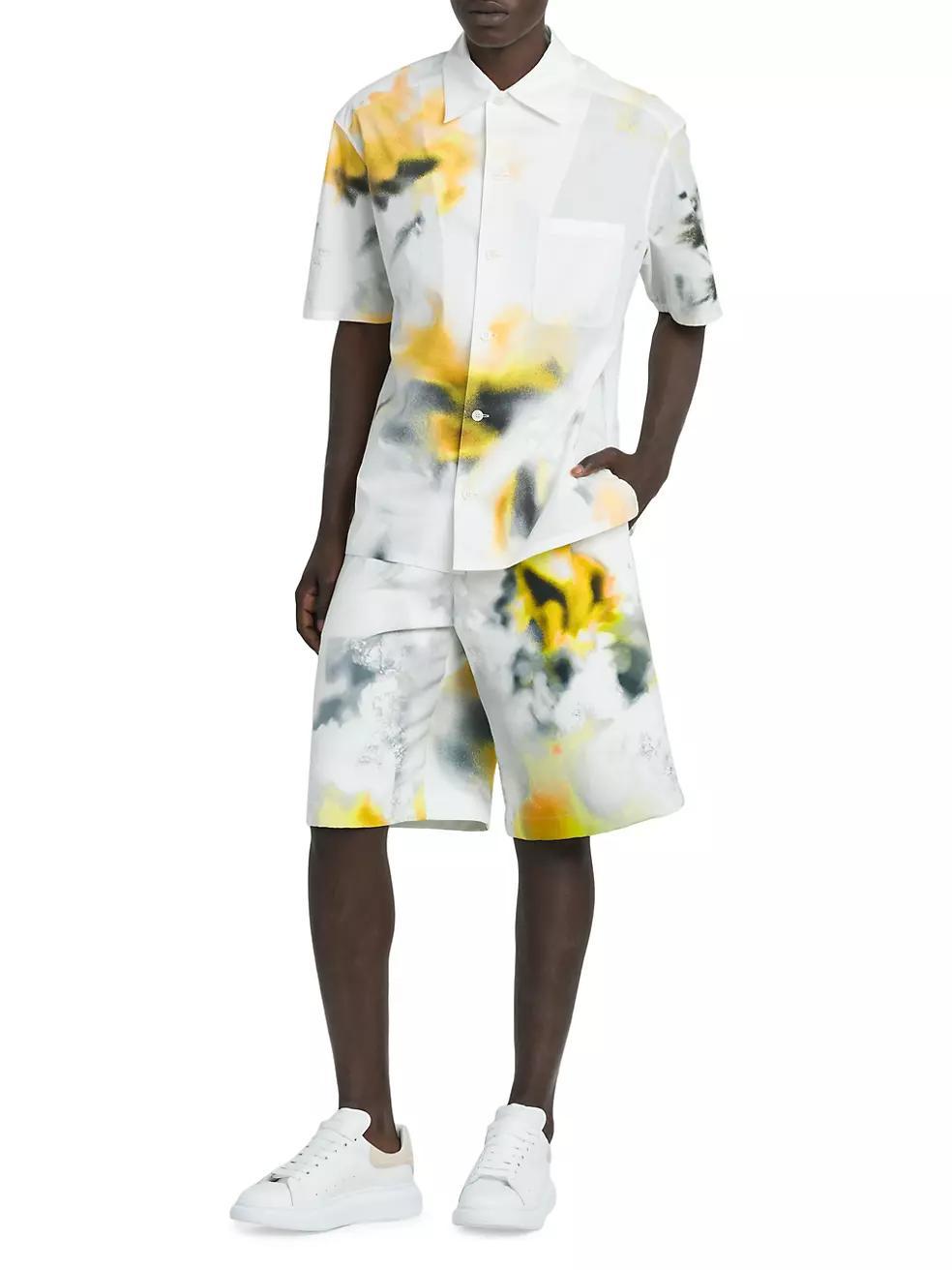 Printed Parka Shorts Product Image