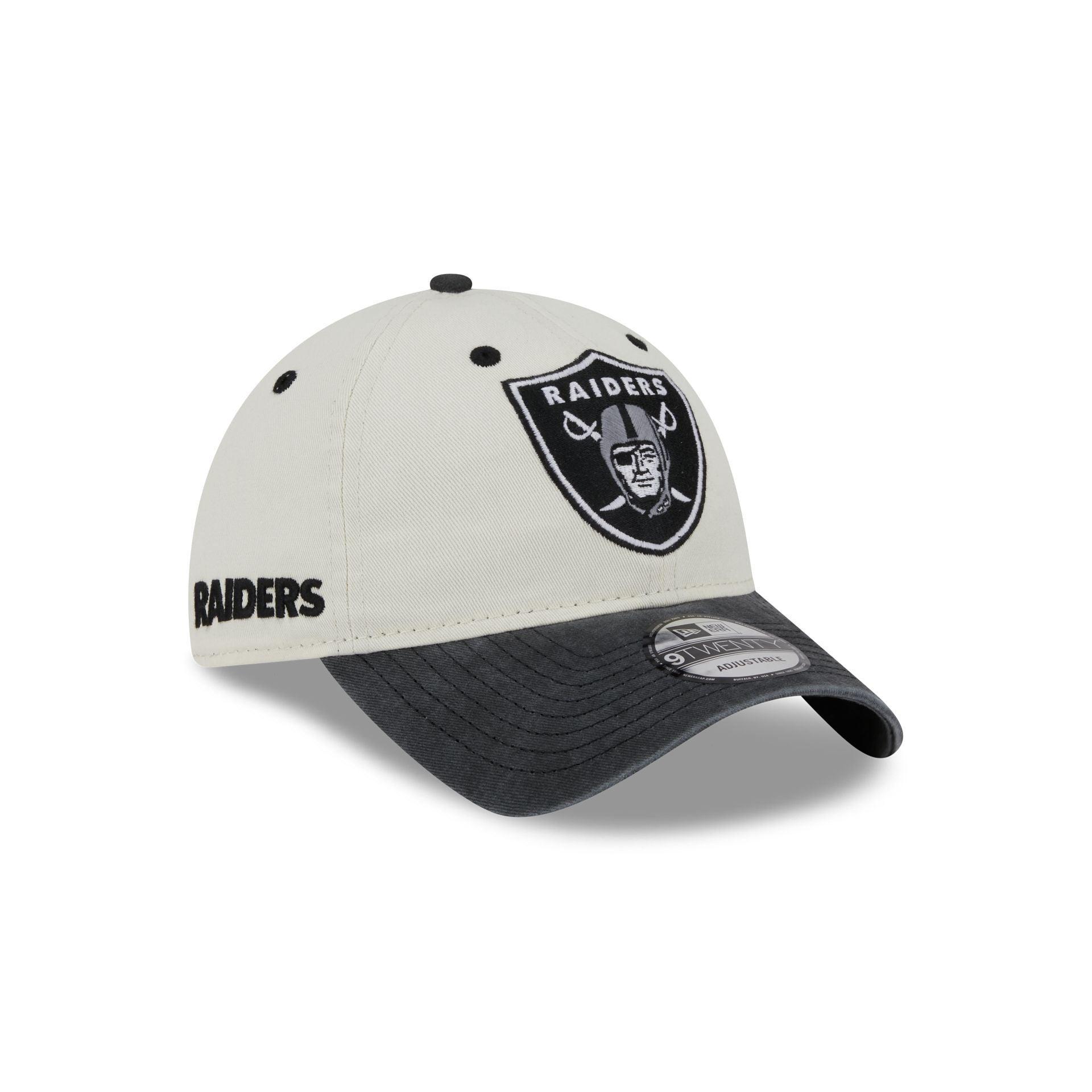 Las Vegas Raiders Classic Sidescript 9TWENTY Adjustable Hat Male Product Image