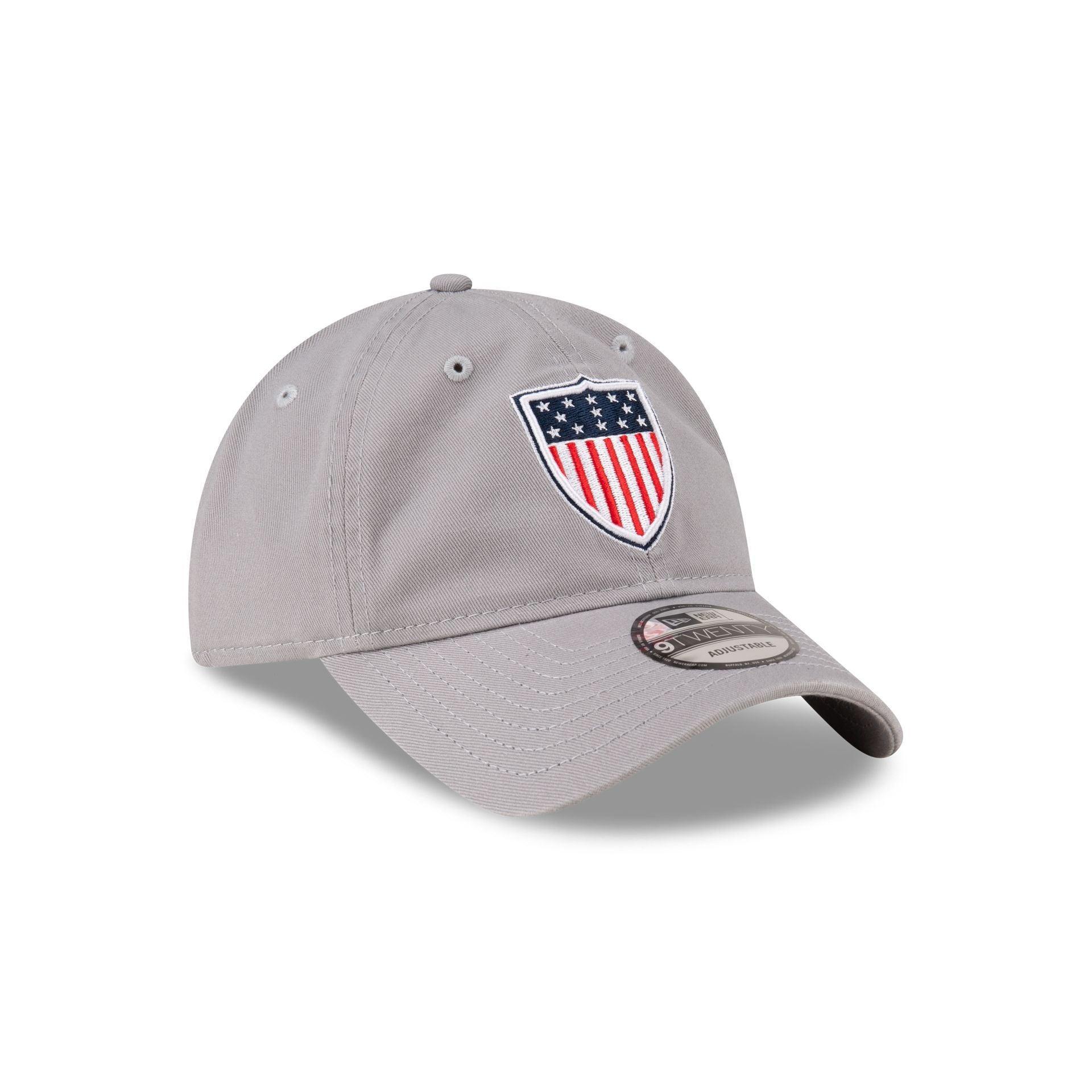 Team USA Shield Gray 9TWENTY Adjustable Hat Male Product Image