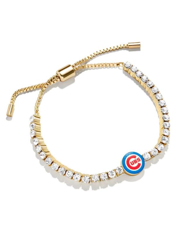 Womens Baublebar Chicago Cubs Pull-Tie Tennis Bracelet Product Image