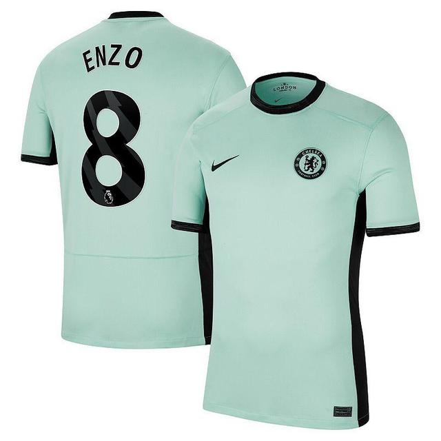 Mens Nike Enzo Fernndez Mint Chelsea 2023/24 Third Stadium Replica Player Jersey Product Image