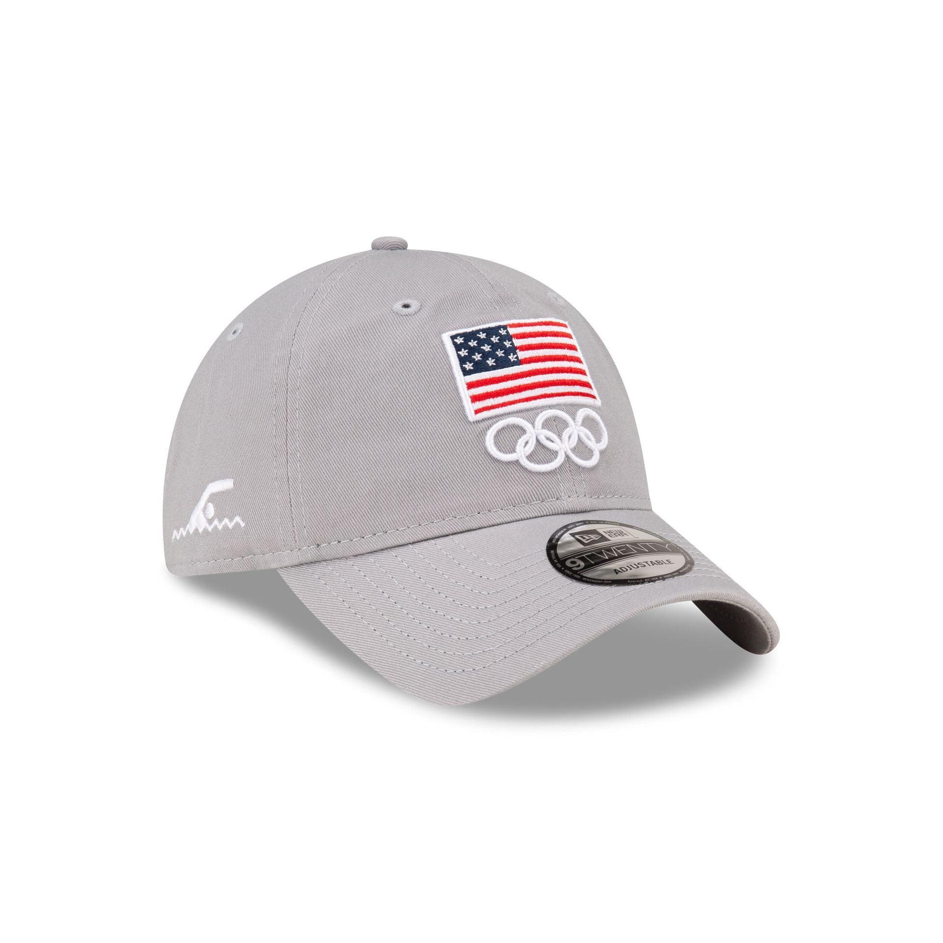 Team USA Cycling Gray 9TWENTY Adjustable Male Product Image