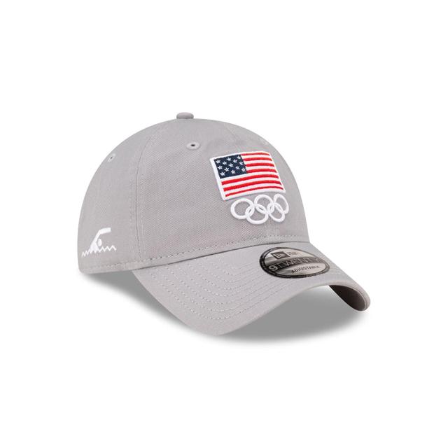 Team USA Rugby Gray 9TWENTY Adjustable Hat Male Product Image