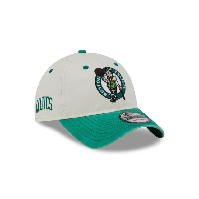 Boston Celtics Classic Sidescript 9TWENTY Adjustable Hat Male Product Image