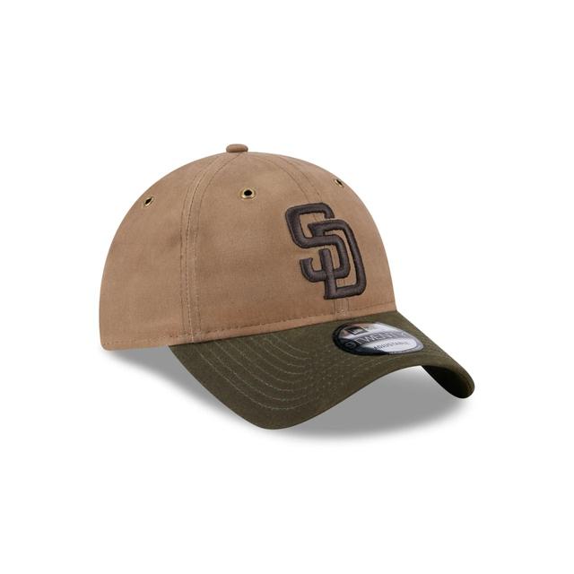 San Diego Padres Wax Canvas 9TWENTY Adjustable Hat Male Product Image