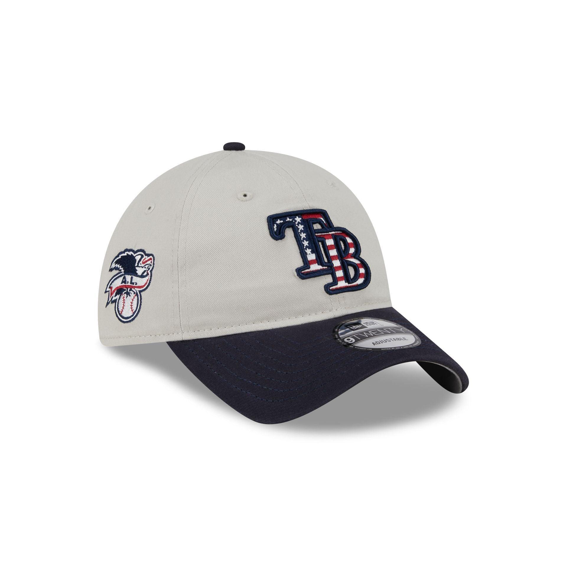 Tampa Bay Rays Independence Day 2024 9TWENTY Adjustable Hat Male Product Image