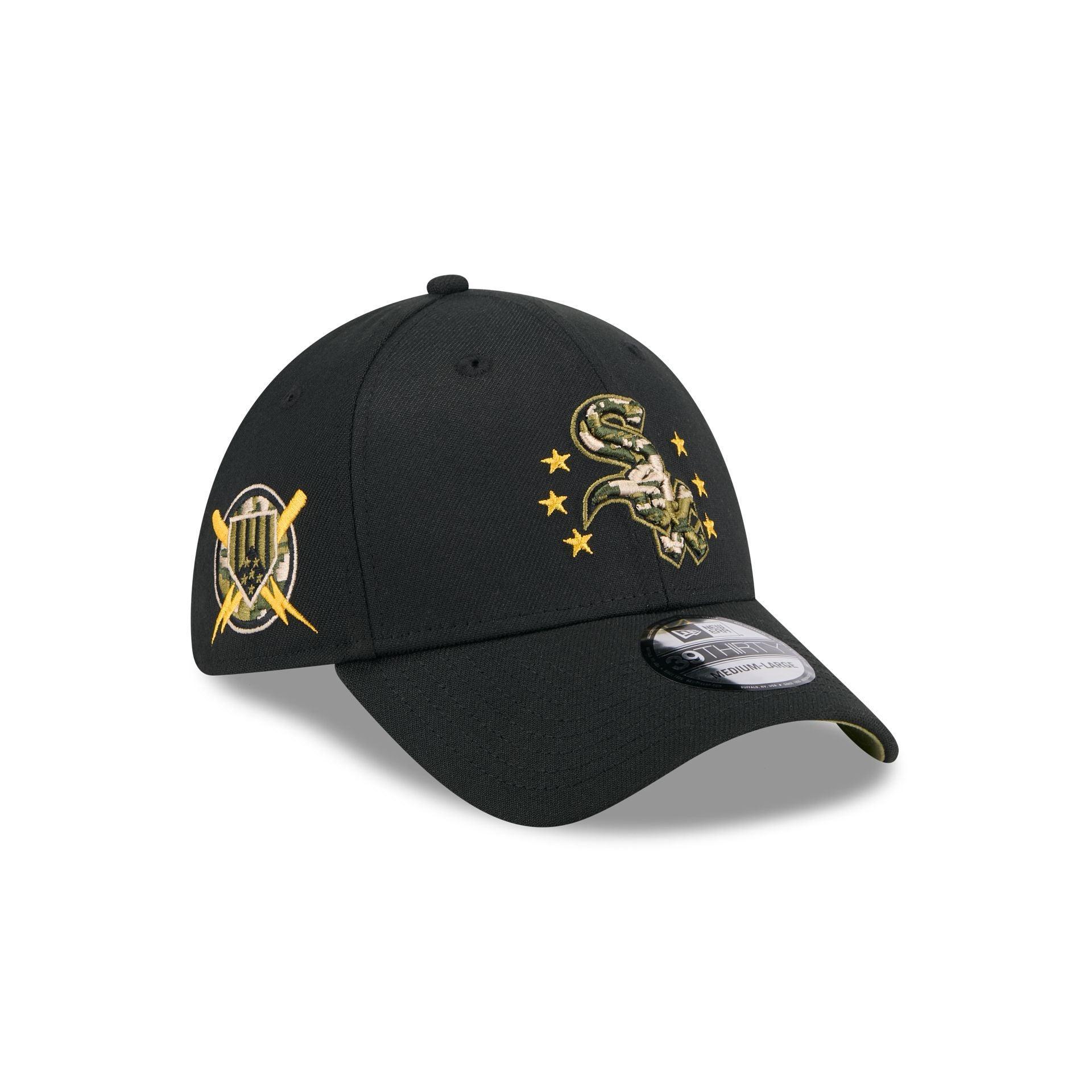 Chicago White Sox Armed Forces Day 2024 39THIRTY Stretch Fit Hat Male Product Image