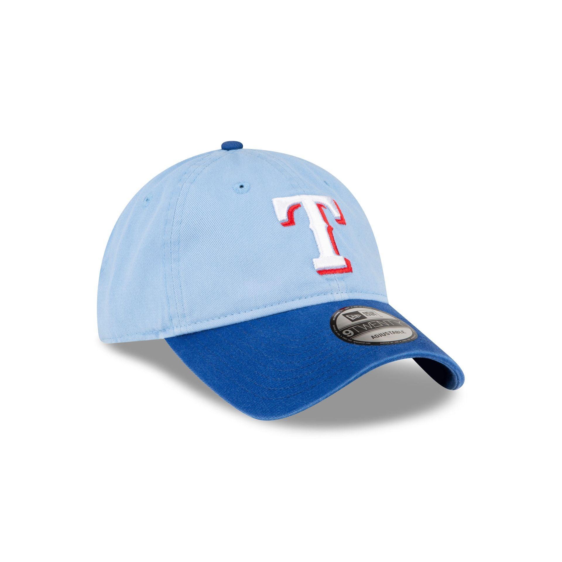 Texas Rangers Core Classic Replica Light Blue 9TWENTY Adjustable Hat Male Product Image