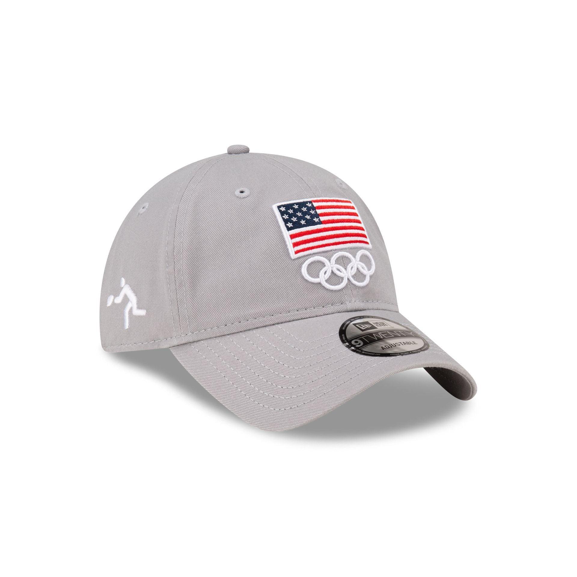 Team USA Rugby Gray 9TWENTY Adjustable Hat Male Product Image