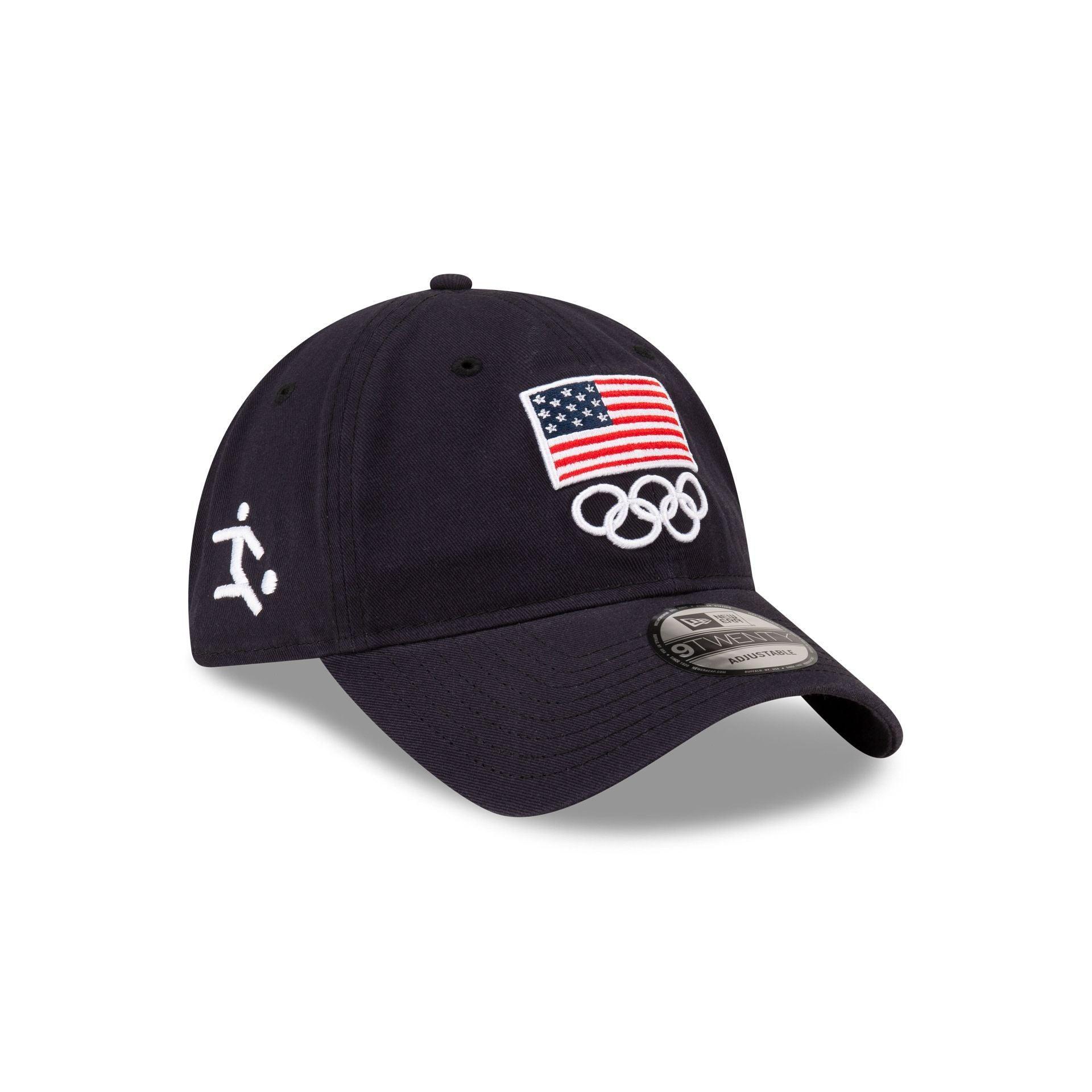 Team USA Soccer Navy 9TWENTY Adjustable Hat Male Product Image