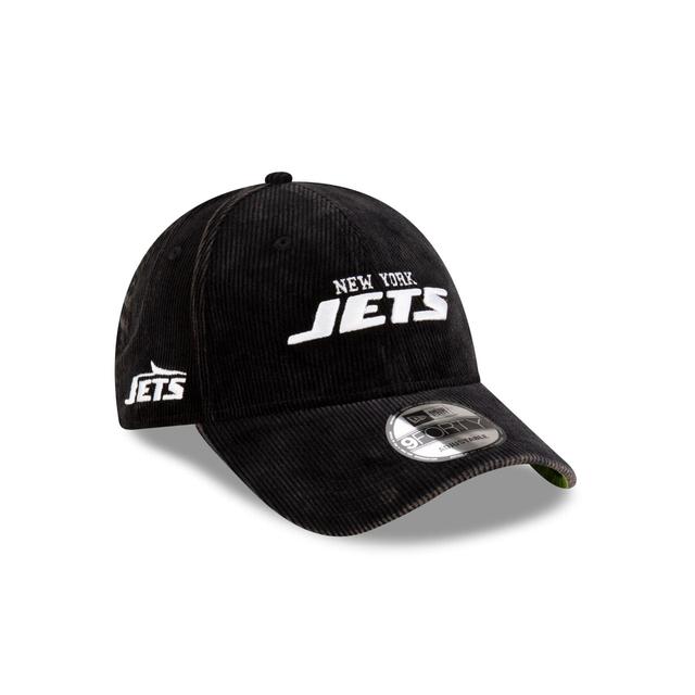 New York Jets Washed Cord 9FORTY Adjustable Hat Male Product Image