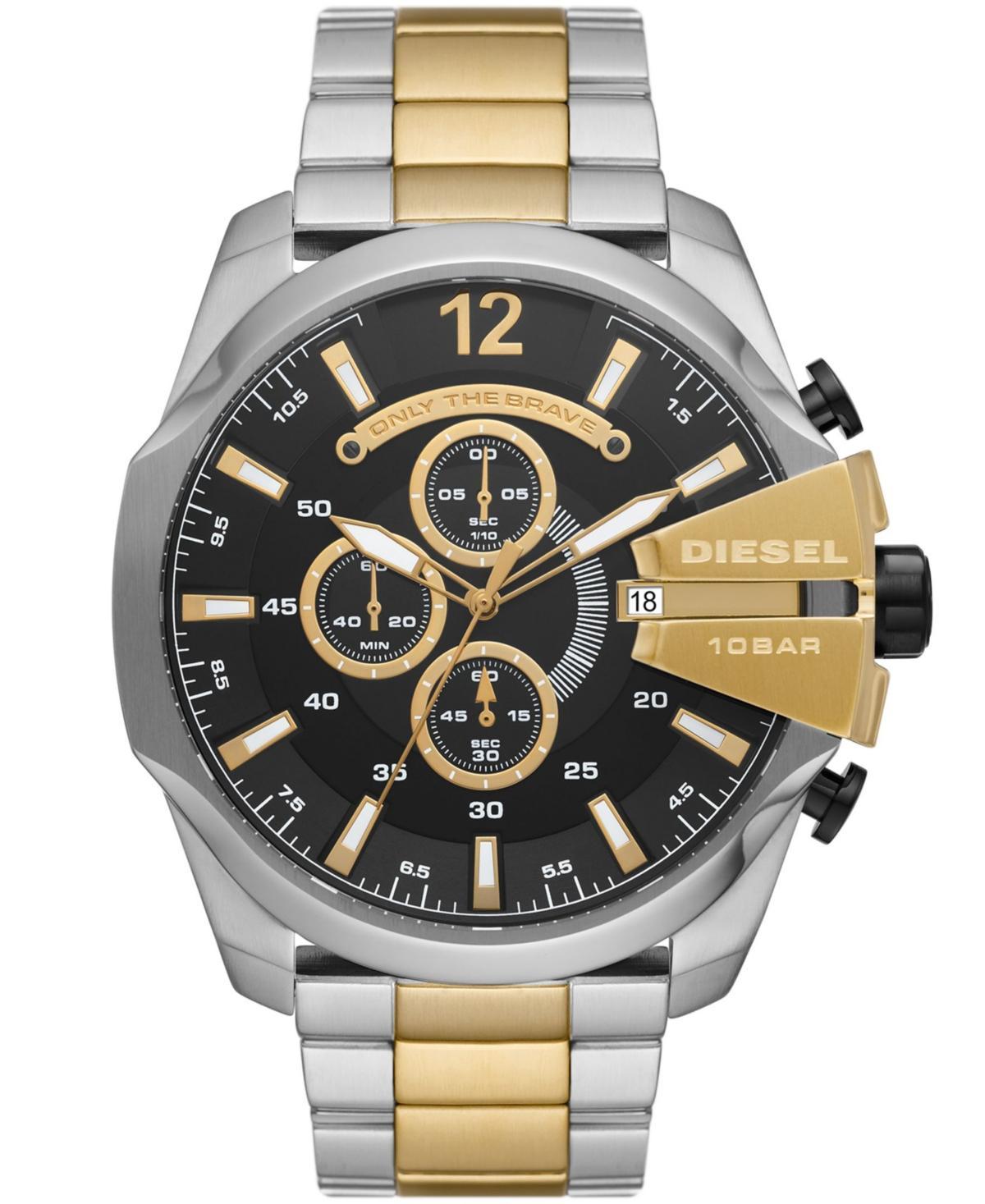 Diesel Mega Chief Chronograph Two-Tone Stainless Steel Watch Product Image