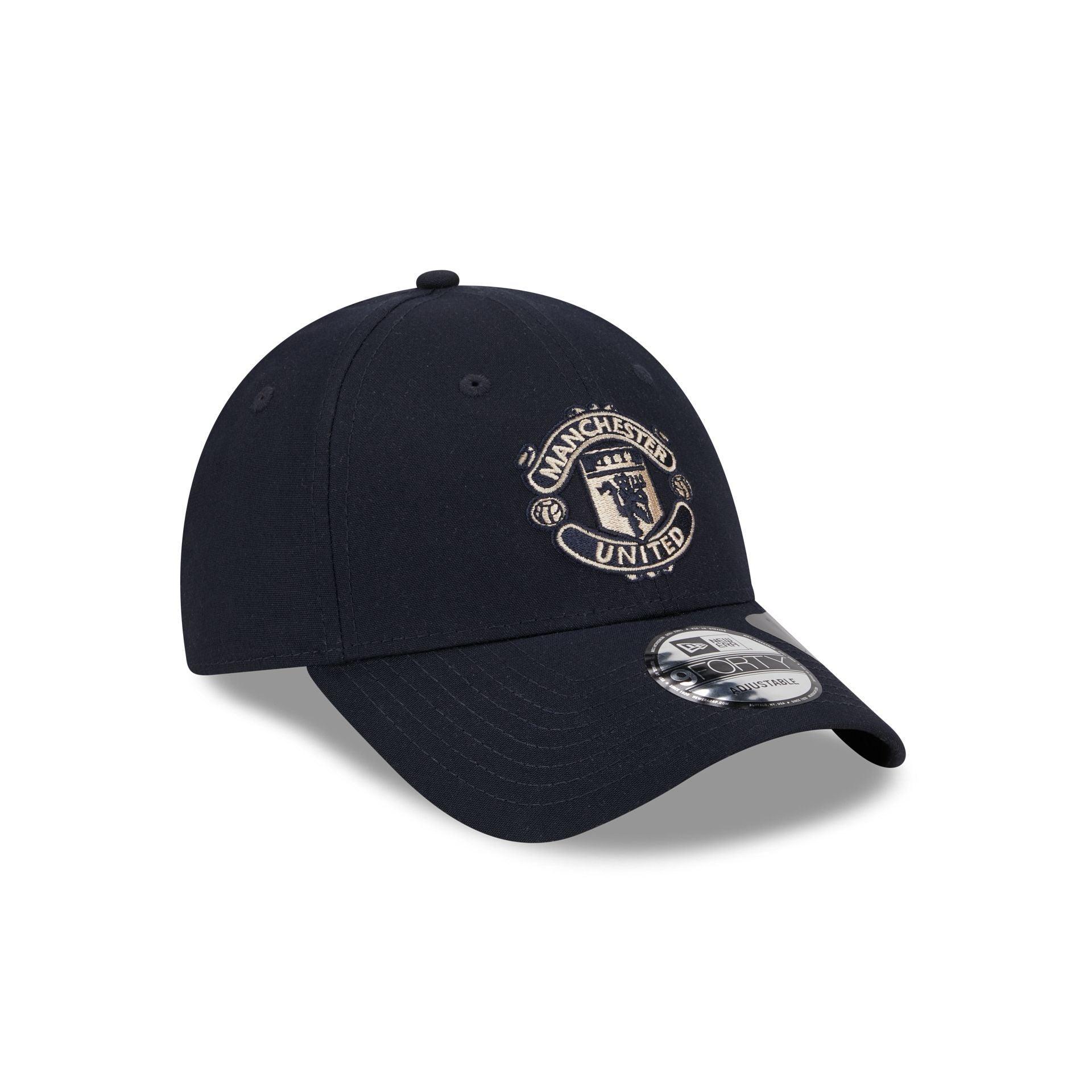 Manchester United Navy 9FORTY Adjustable Hat Male Product Image