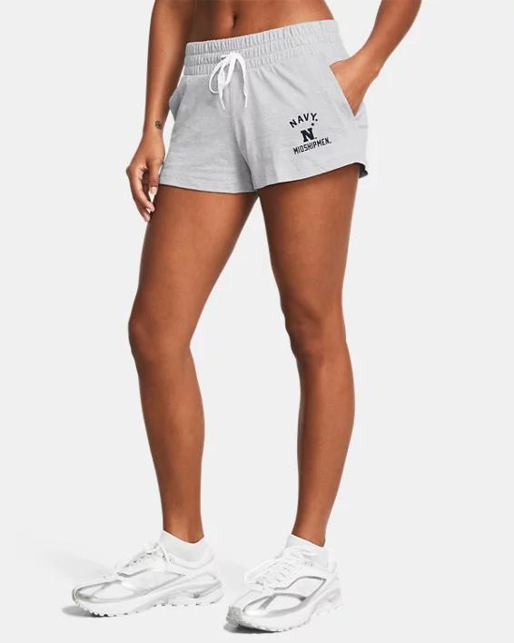 Women's UA Performance Cotton Collegiate Shorts Product Image