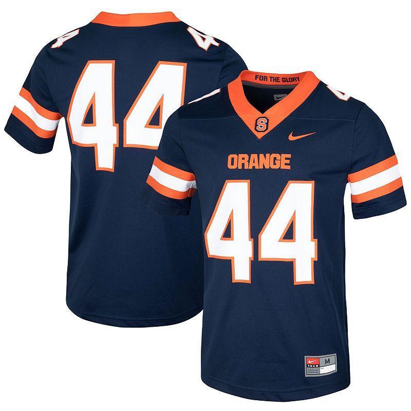 Mens Nike #44 Syracuse Orange Football Jersey Blue Product Image