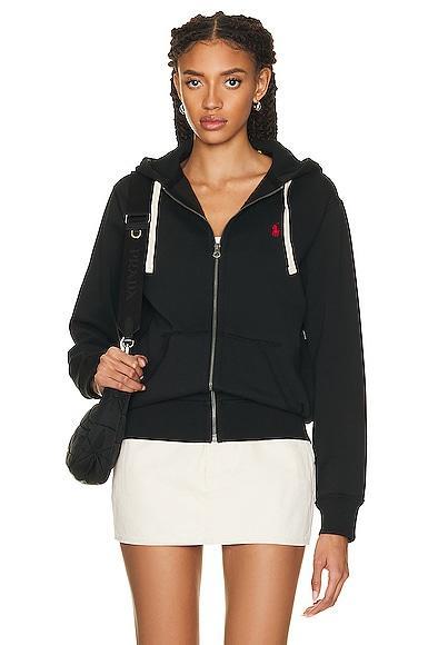 Polo Ralph Lauren Fleece Full-Zip Hoodie in Polo Black - Black. Size M (also in L, S, XL/1X). Product Image