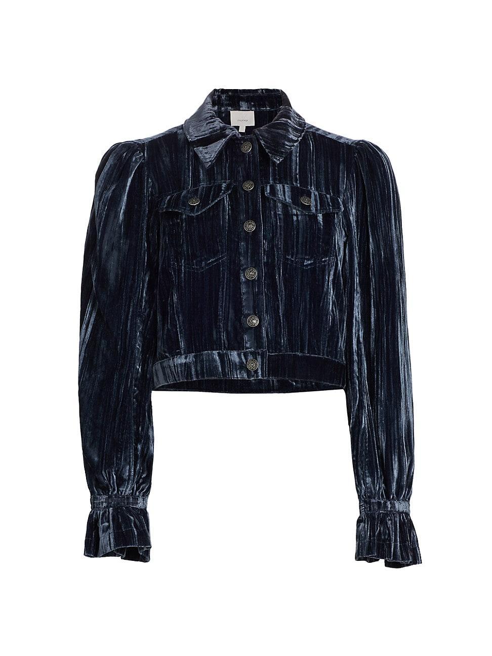 Womens Dillon Crushed Velvet Jacket Product Image