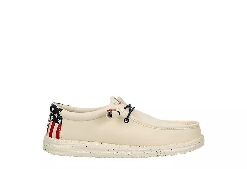 Hey Dude Wally Americana Slip-On Casual Shoes (Off Men's Shoes Product Image