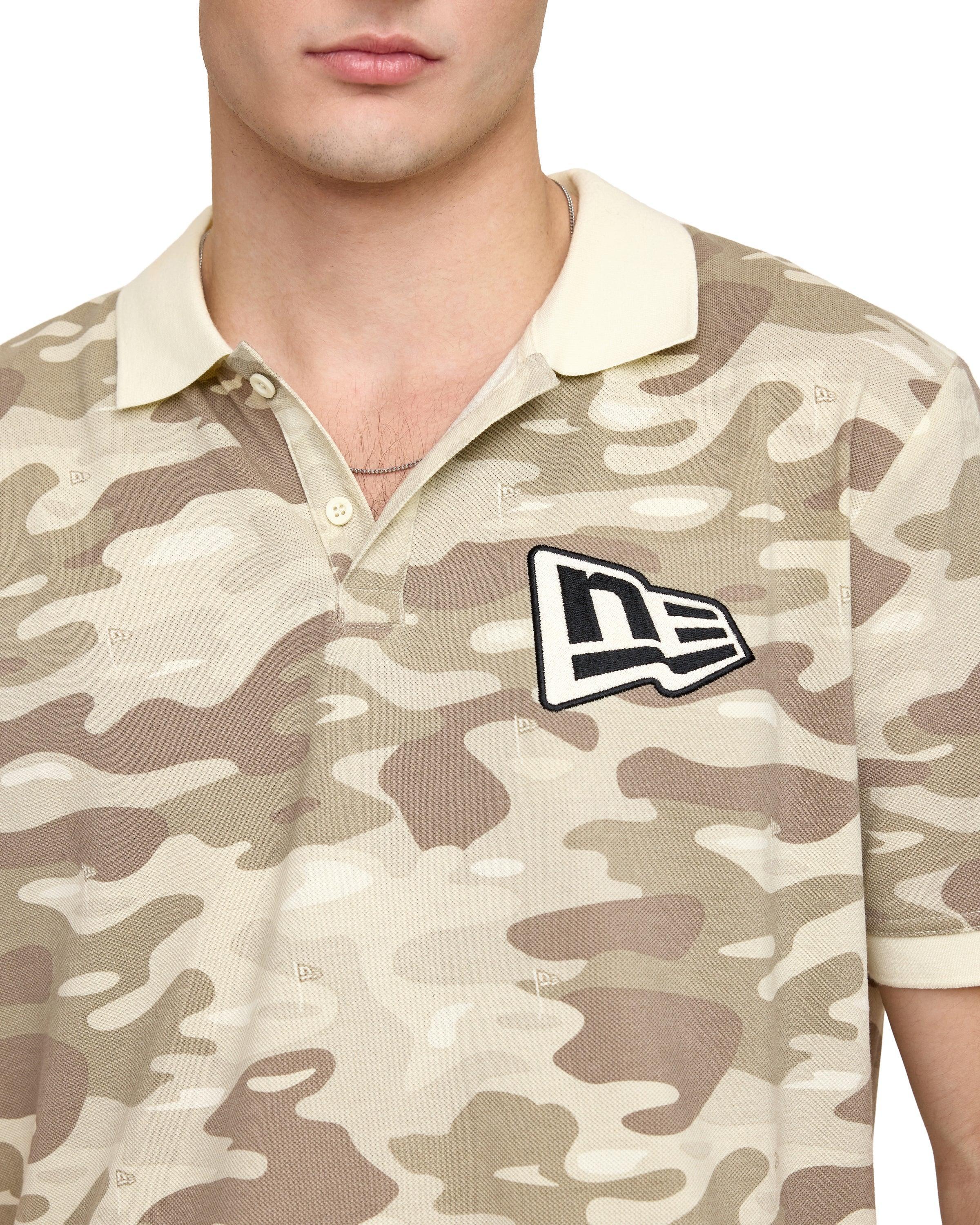 New Era Cap Fairway Camo Polo Male Product Image