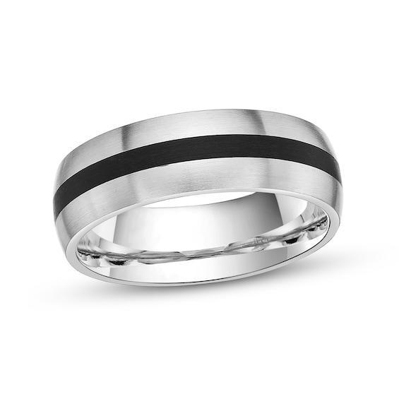 Men's 7.0mm Two-Tone Stainless Steel Band Product Image