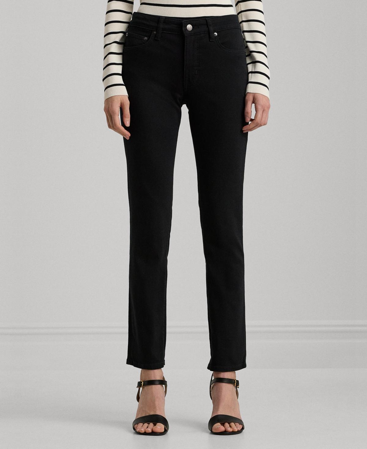 Lauren Ralph Lauren Super Stretch Premier Straight Jeans, Regular and Short Lengths Product Image