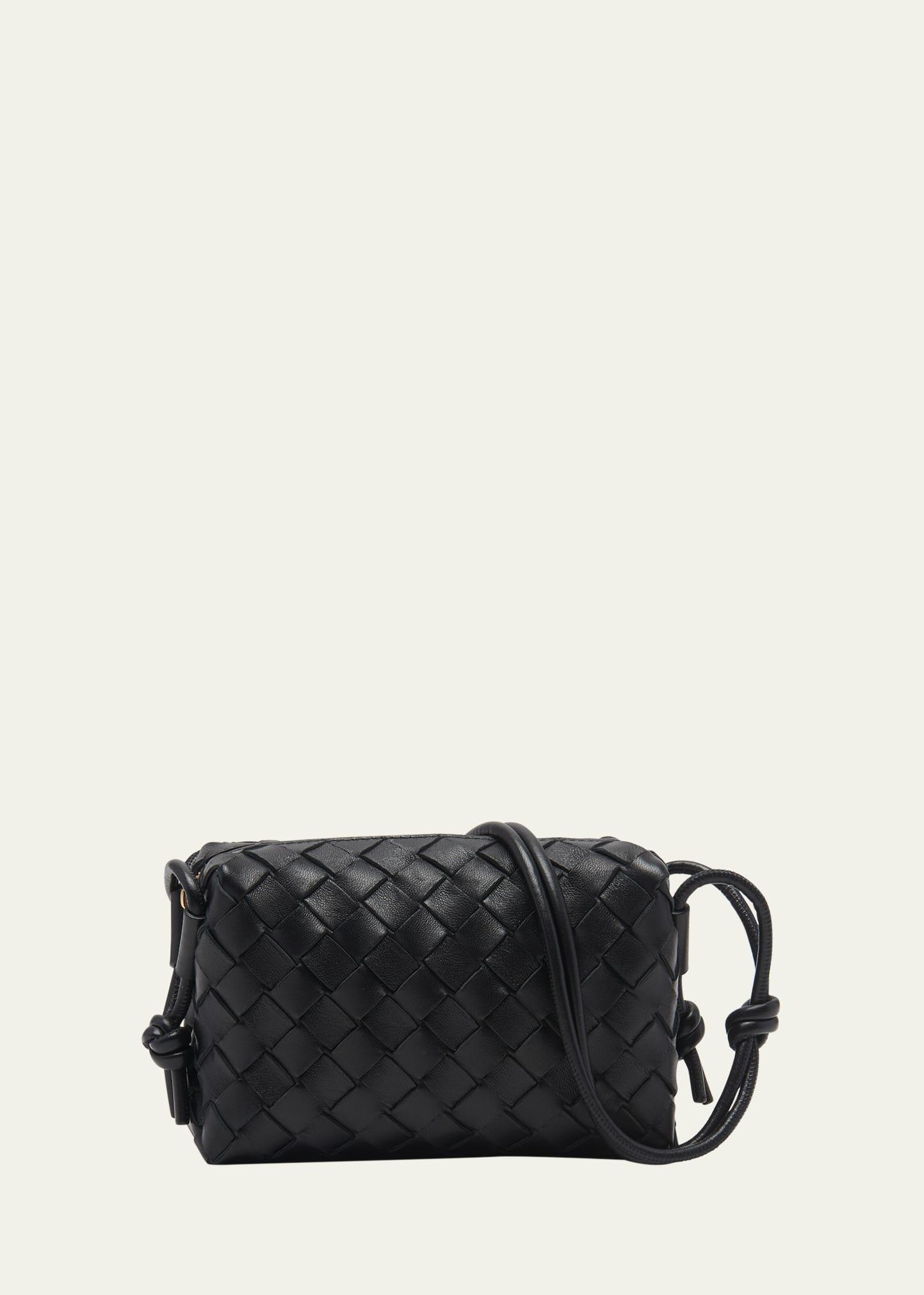 Bottega Veneta Small Intrecciato Leather Crossbody Bag Product Image