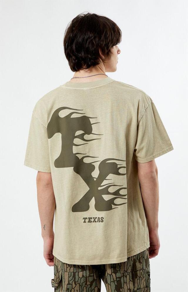 Men's Texas On Fire T-Shirt Product Image