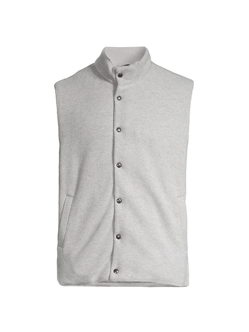 Mens COLLECTION Reversible Wool Vest Product Image