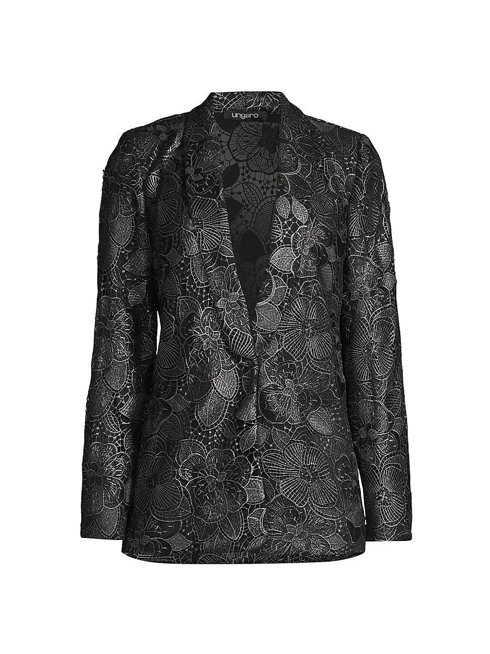 Womens Stasia Floral Lace Jacket Product Image