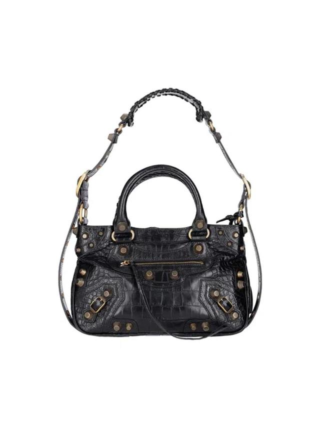 BALENCIAGA "neo Cagole" Shoulder Bag In Black   Product Image