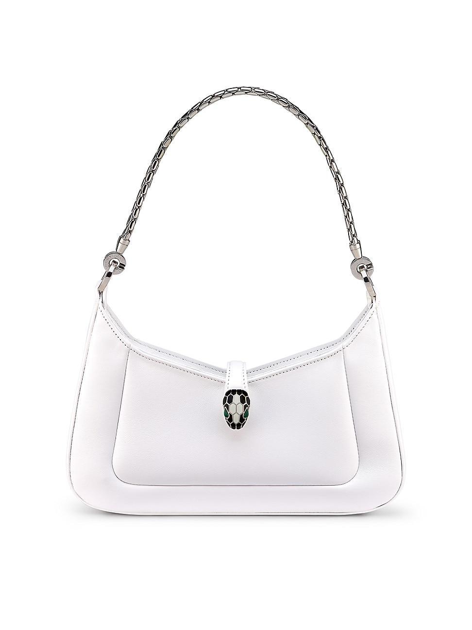 Womens Serpenti Forever Leather Chain-Strap Shoulder Bag Product Image