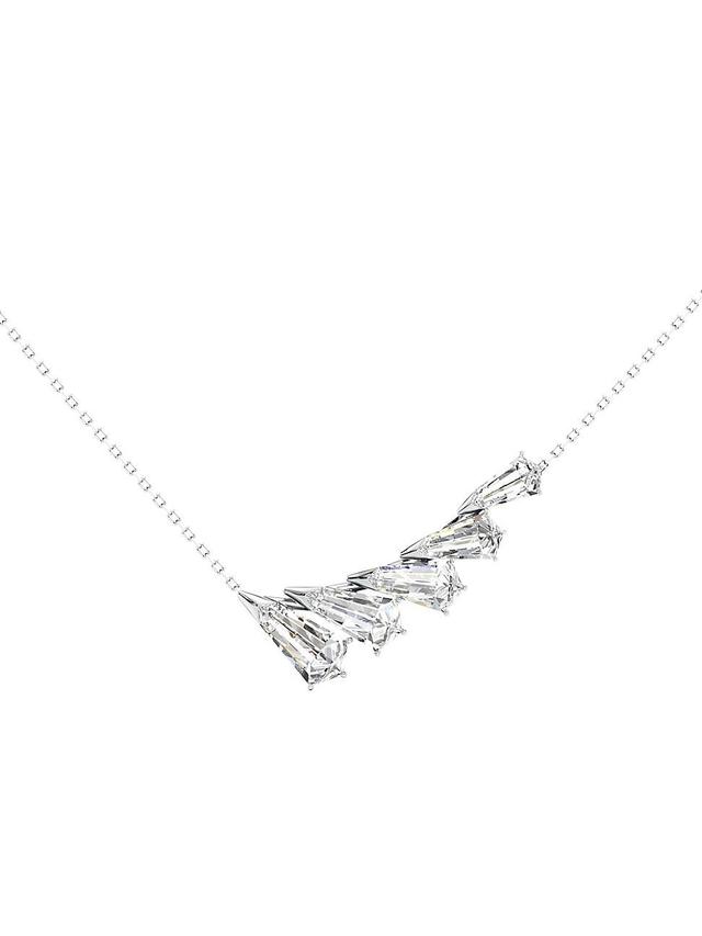 Womens Phoenix 18K White Gold & 3.33 TCW Lab-Grown Diamond Wing Pendant Necklace Product Image