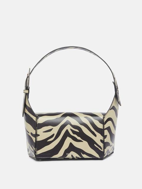 ''7/7'' black and safari shoulder bag Product Image