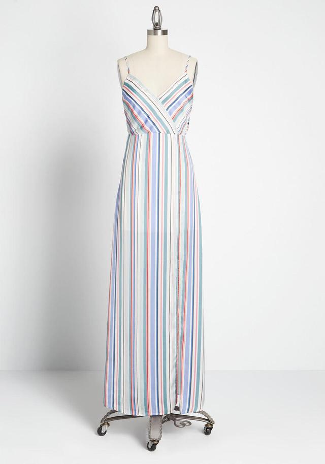 Stripe Your Interest Maxi Dress Product Image