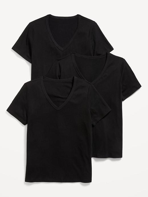 EveryWear V-Neck T-Shirt 3-Pack Product Image