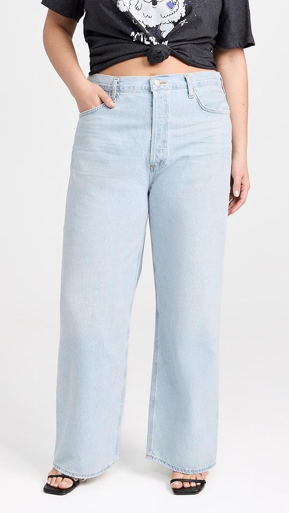 AGOLDE Low Slung Baggy Jeans | Shopbop Product Image