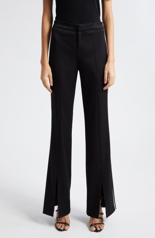 Alice + Olivia Princess Slit Hem Flare Pants Product Image