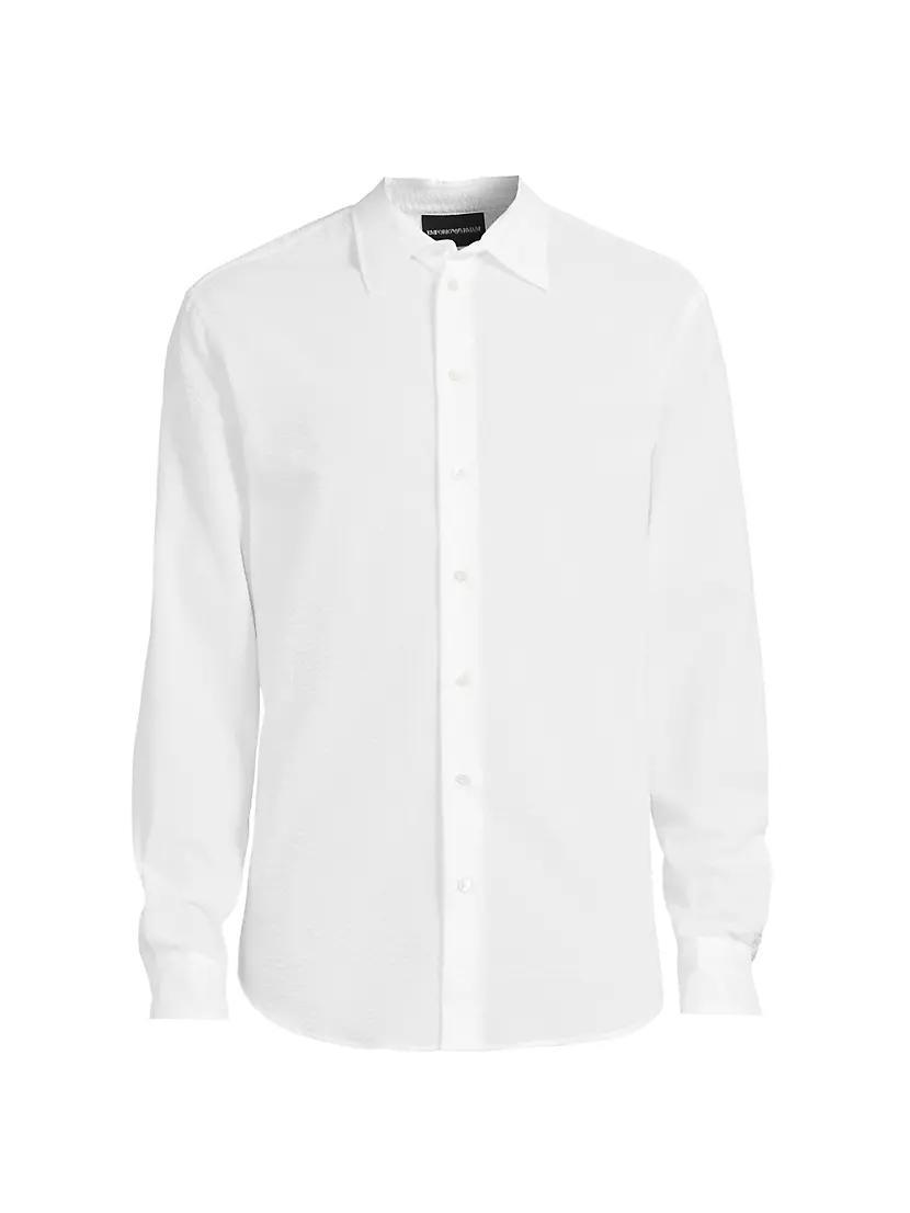 Seersucker Button-Up Sport Shirt Product Image