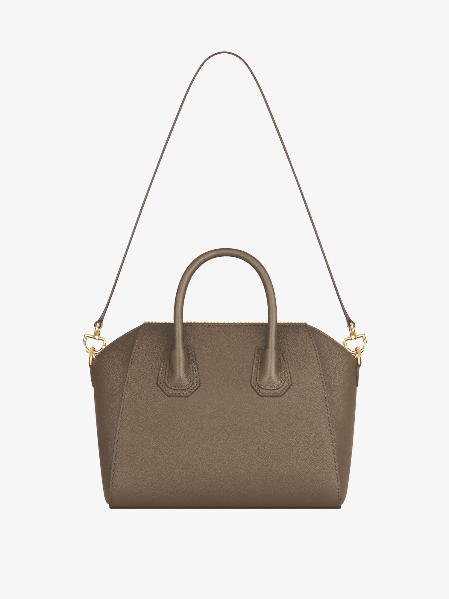 Small Antigona bag in grained leather Product Image